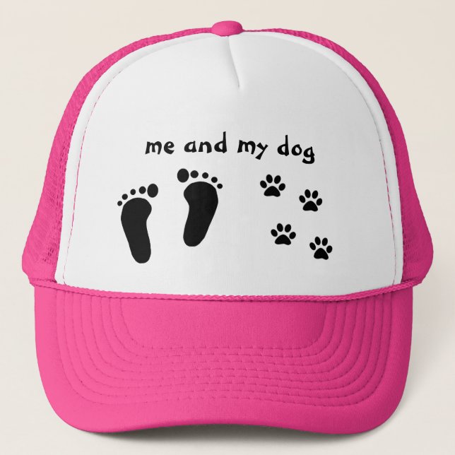 Gorra De Camionero Yo y mi perro (Anverso)
