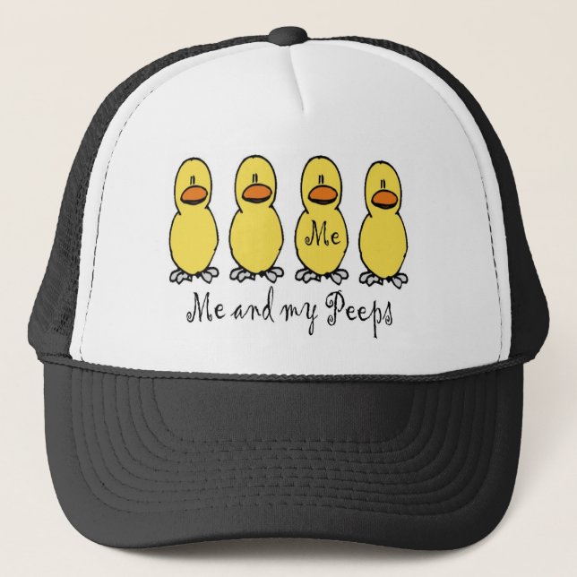 Gorra De Camionero Yo y mis píos (Anverso)