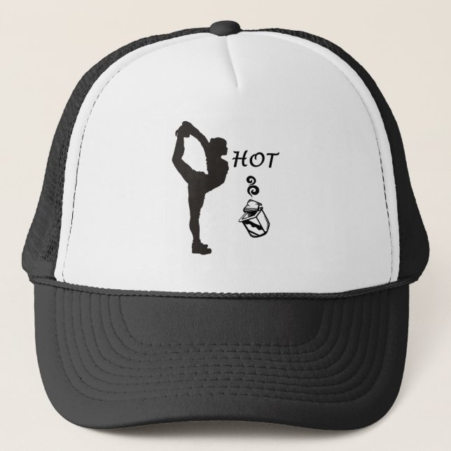 Gorra De Camionero Yoga caliente (Anverso)