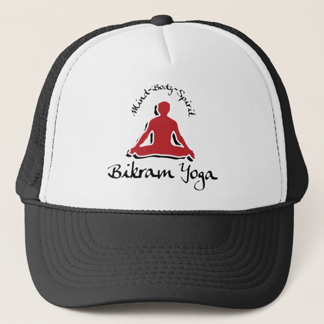 Gorra De Camionero Yoga de Bikram (Anverso)