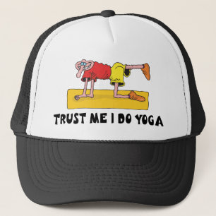 Gorra De Camionero Yoga divertida