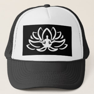Gorra De Camionero Yoga Meditación Lotus