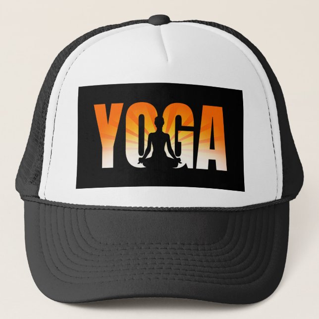 Gorra De Camionero Yoga Sunshine (Anverso)