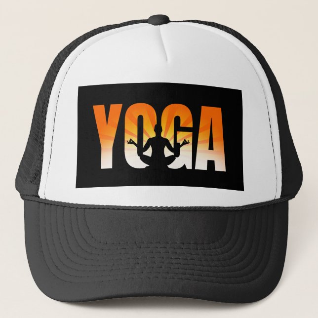 Gorra De Camionero Yoga Sunshine (Anverso)