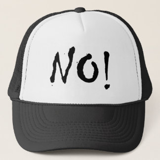 Gorra De Camionero ¡Yoko dice no! "NO!" Casquillo de los camioneros