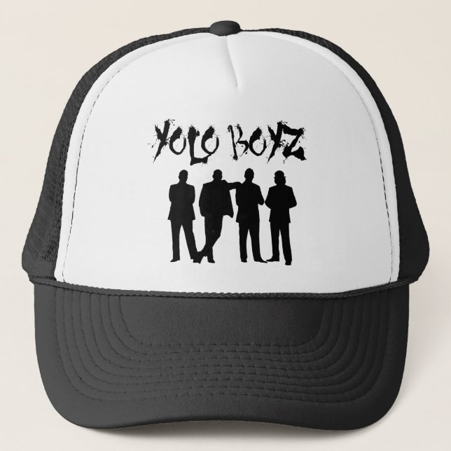 GORRA DE CAMIONERO YOLO BOYZ (Anverso)