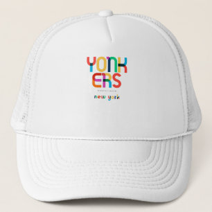 Gorra De Camionero Yonkers Nueva York Mediados de Siglo, Arte Pop,
