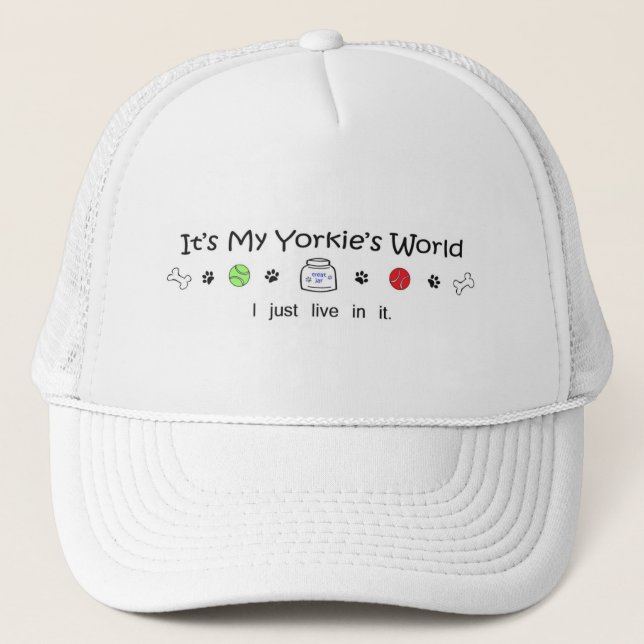 Gorra De Camionero Yorkie (Anverso)