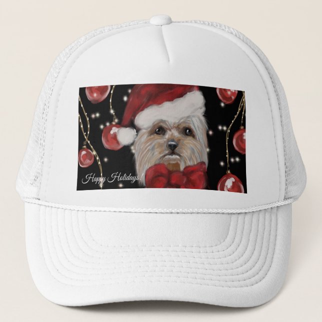 Gorra De Camionero Yorkie (Anverso)