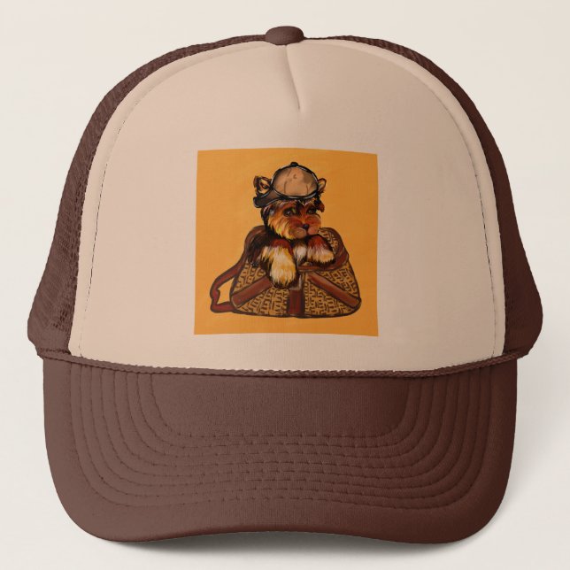 GORRA DE CAMIONERO YORKIE POO (Anverso)