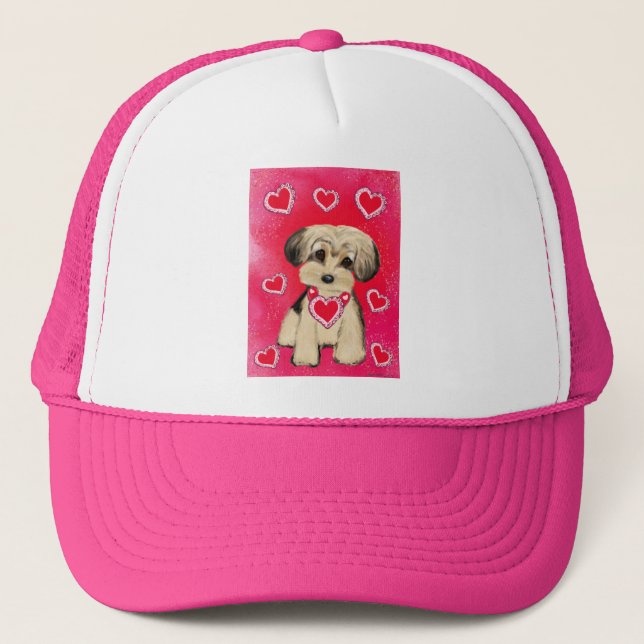 GORRA DE CAMIONERO YORKIE POO (Anverso)
