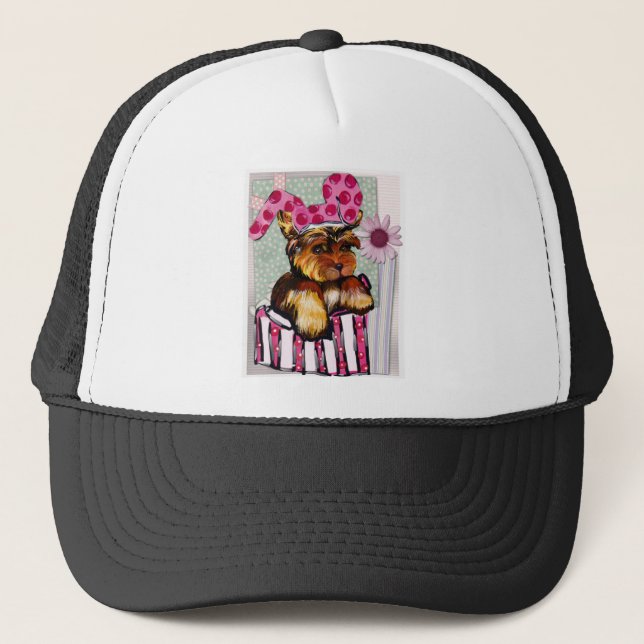 GORRA DE CAMIONERO YORKIE POO (Anverso)