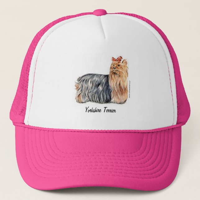Gorra De Camionero Yorkshire Terrier (Anverso)