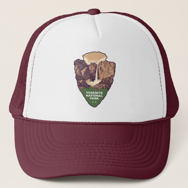 Gorra De Camionero Yosemite National Park Bridalveil Fall Arrowhead (Anverso)