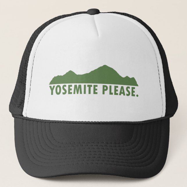 Gorra De Camionero Yosemite por favor (Anverso)