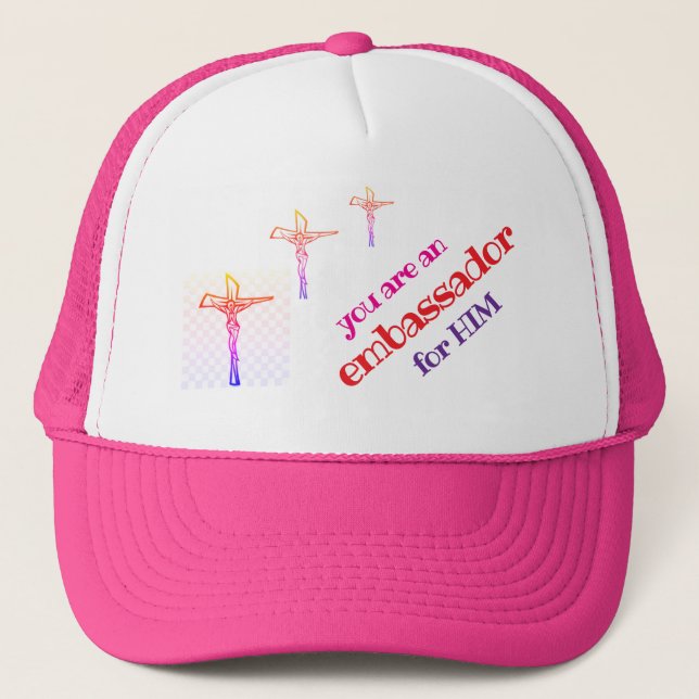 Gorra De Camionero You are Jesus' Ambassador Tote (Anverso)