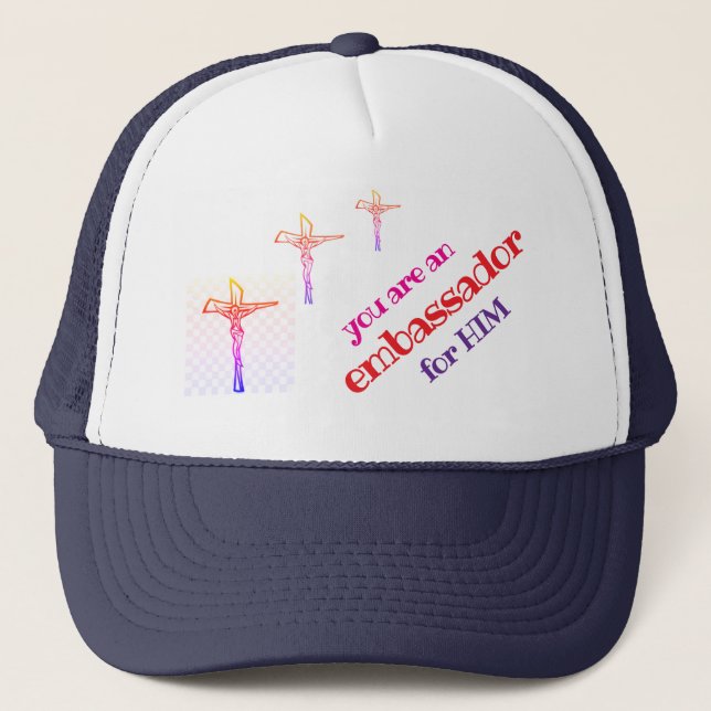 Gorra De Camionero You are Jesus' Ambassador Tote (Anverso)