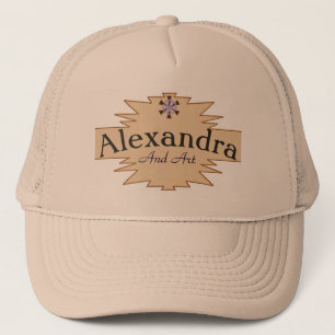 Gorra De Camionero Your Name and Art