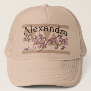 Gorra De Camionero Your Name and Art