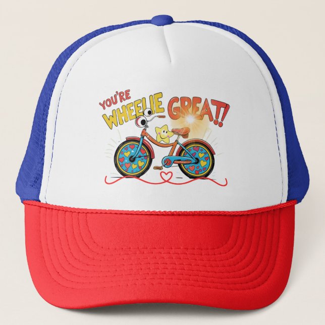 Gorra De Camionero Yoy are Wheely great funny hat (Anverso)