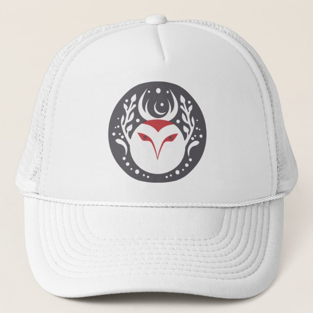 Gorra De Camionero Yule Owl (Anverso)