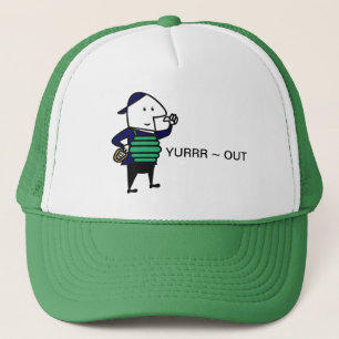Gorra De Camionero Yurrr hacia fuera