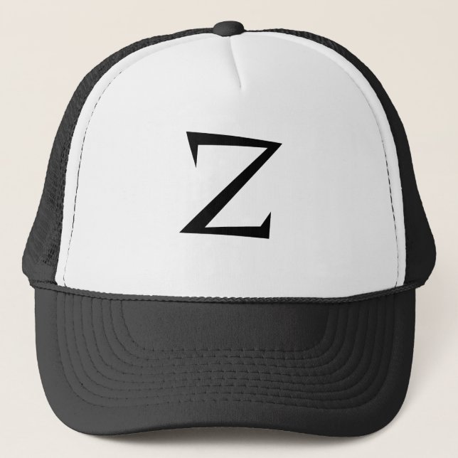 GORRA DE CAMIONERO Z (Anverso)