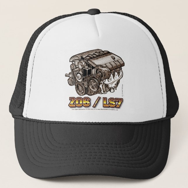 GORRA DE CAMIONERO Z06/LS7 (Anverso)