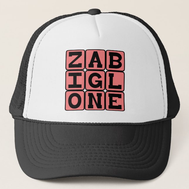 Gorra De Camionero Zabiglone, postre italiano (Anverso)
