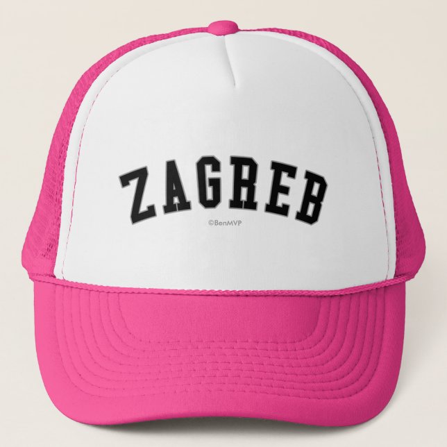 Gorra De Camionero Zagreb (Anverso)