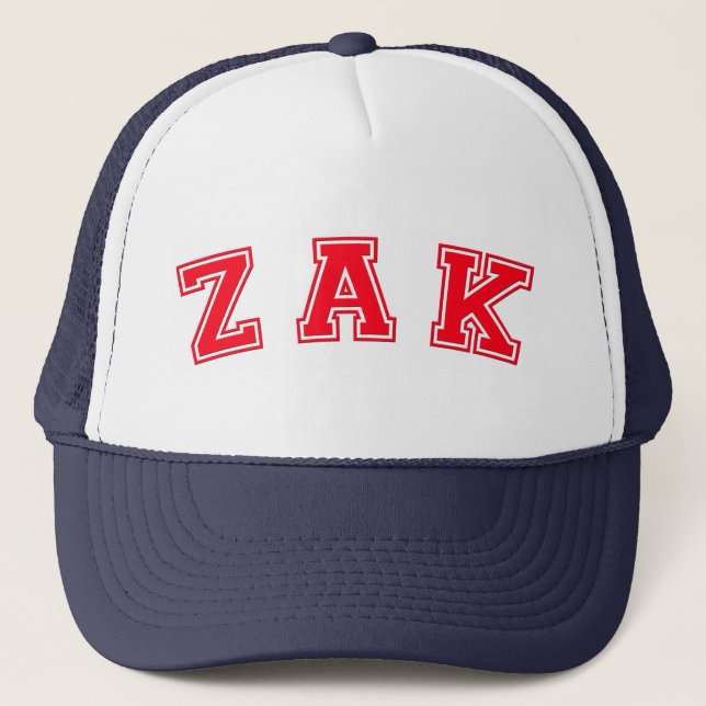 GORRA DE CAMIONERO ZAK (Anverso)