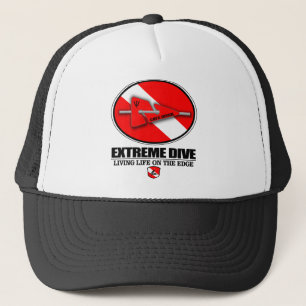 Gorra De Camionero Zambullida extrema (buceador de la cueva)