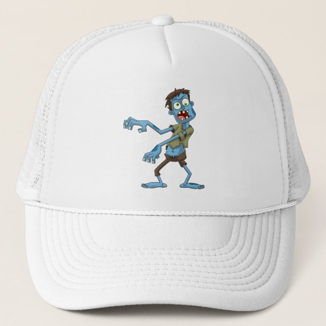 Gorra De Camionero Zany Zombie (Anverso)