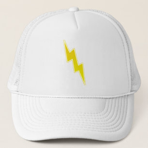 Gorra De Camionero Zap - el rayo amarillo