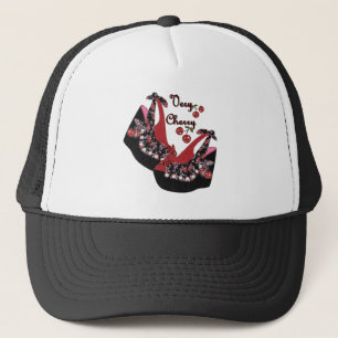 Gorra De Camionero Zapatos RAB Rockabilly Muy Cereza