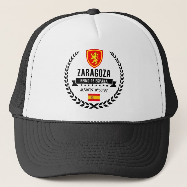 Gorra De Camionero Zaragoza (Anverso)