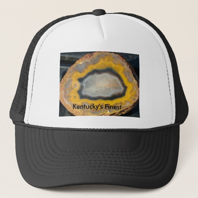 Gorra De Camionero zazzleagate2, Kentucky más fino (Anverso)