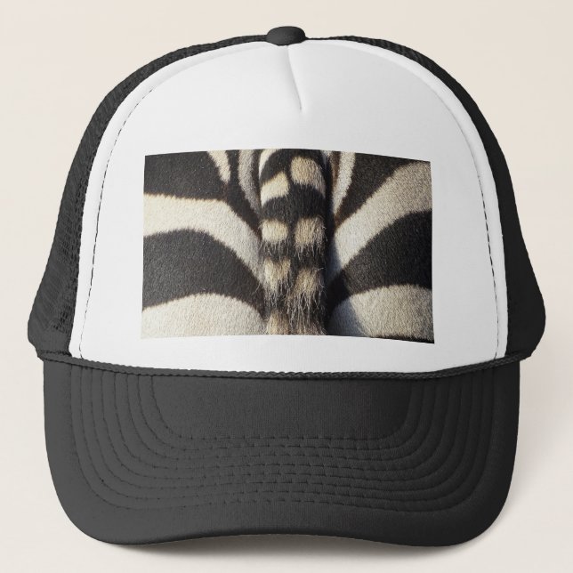 Gorra De Camionero Zebra Tail (Anverso)