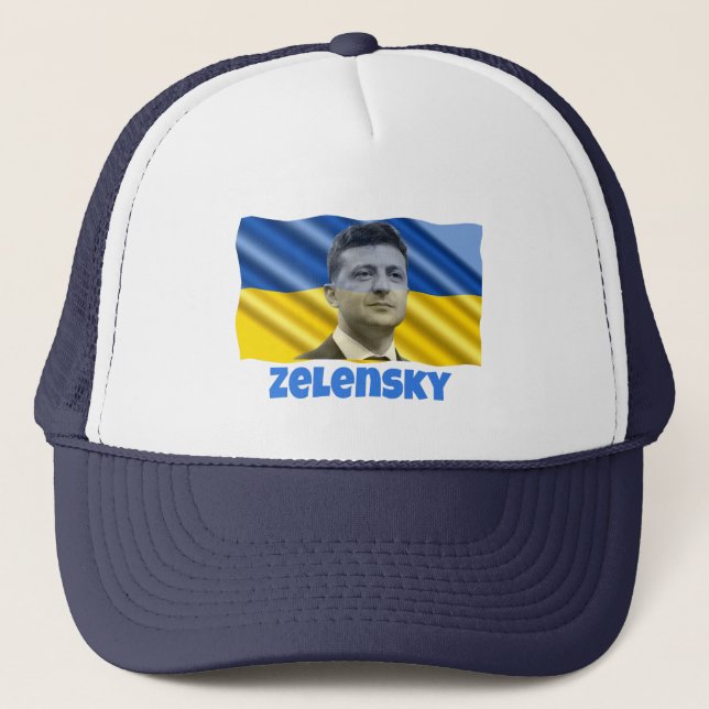 Gorra De Camionero Zelensky Ukraine Hat (Anverso)
