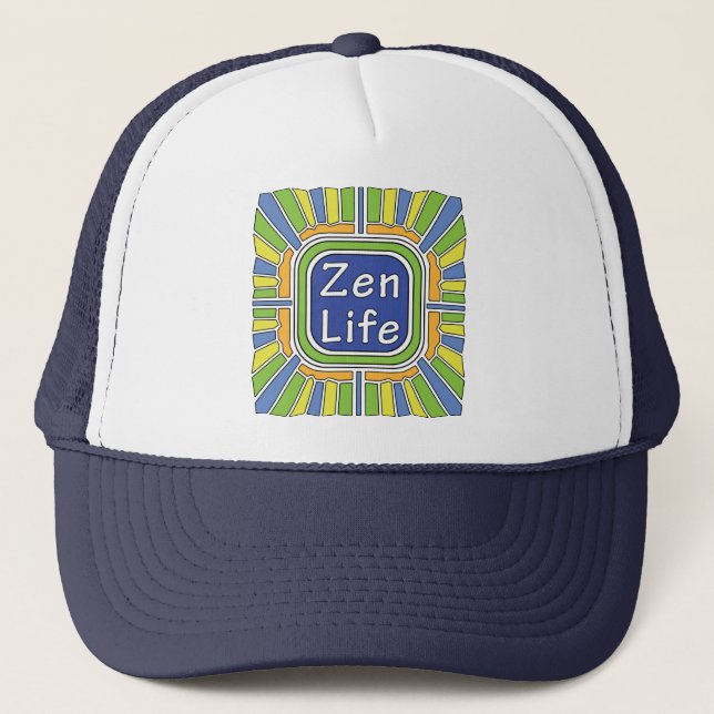 Gorra De Camionero Zen Life para mí (Anverso)