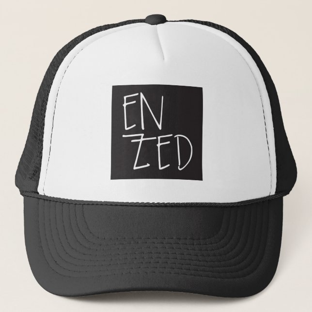 Gorra De Camionero "Zeta" Nueva Zelanda del En (Anverso)