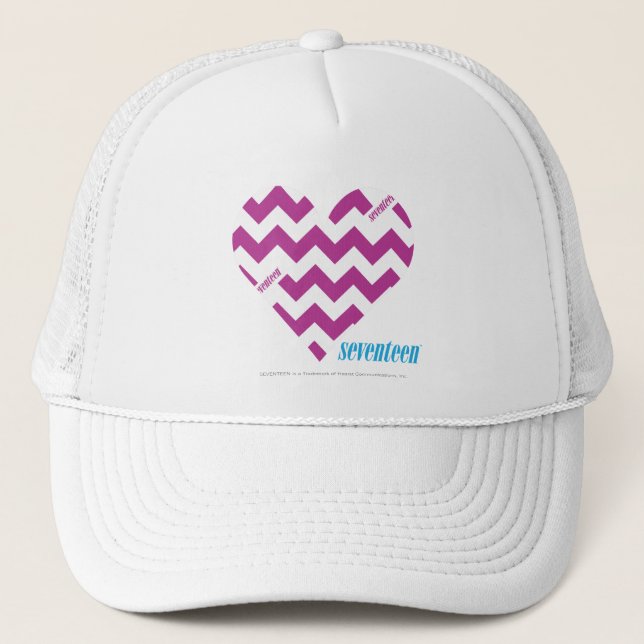 Gorra De Camionero ZigZag Purple 2 (Anverso)