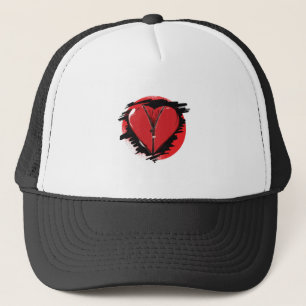 Gorra De Camionero Zipper Heart