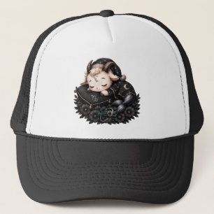 Gorra De Camionero Zodiac Kawaii Neos Capricornio