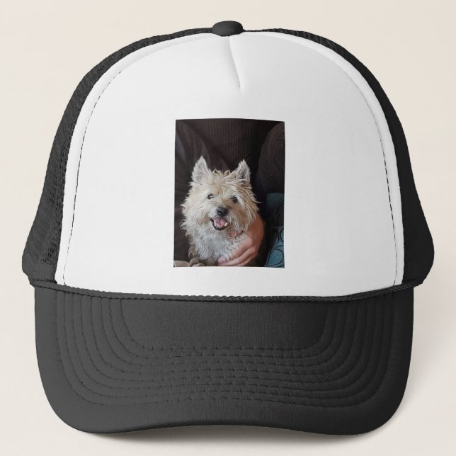 Gorra De Camionero Zoe Cairn Terrier (Anverso)