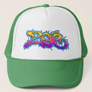 Gorra De Camionero ZOE grafiti nombre -
