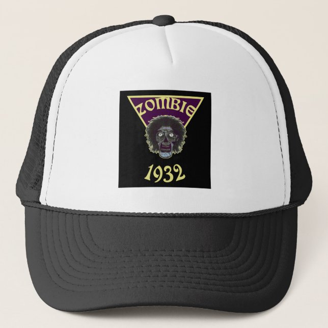Gorra De Camionero ZOMBIE 1932 Amarillo morado (Anverso)