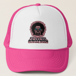 Gorra De Camionero ZOMBIE Si no estás corriendo deberías ser de color
