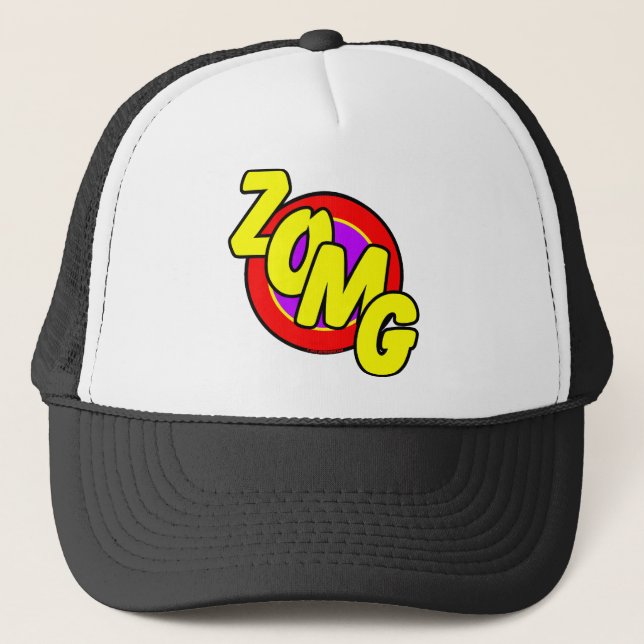 GORRA DE CAMIONERO ZOMG (Anverso)