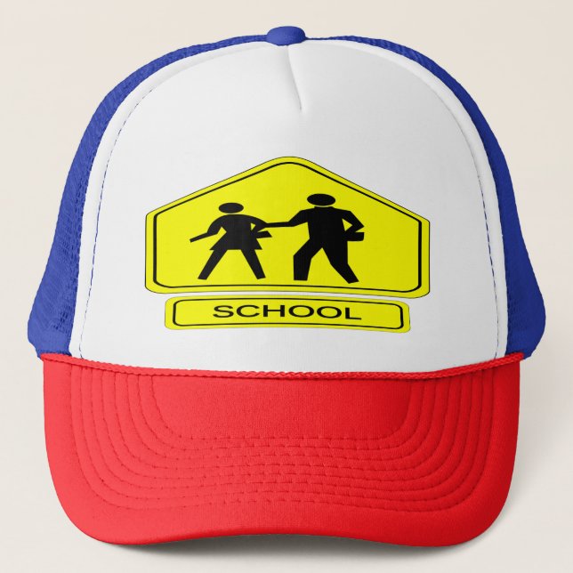 Gorra De Camionero Zona escolar (Anverso)